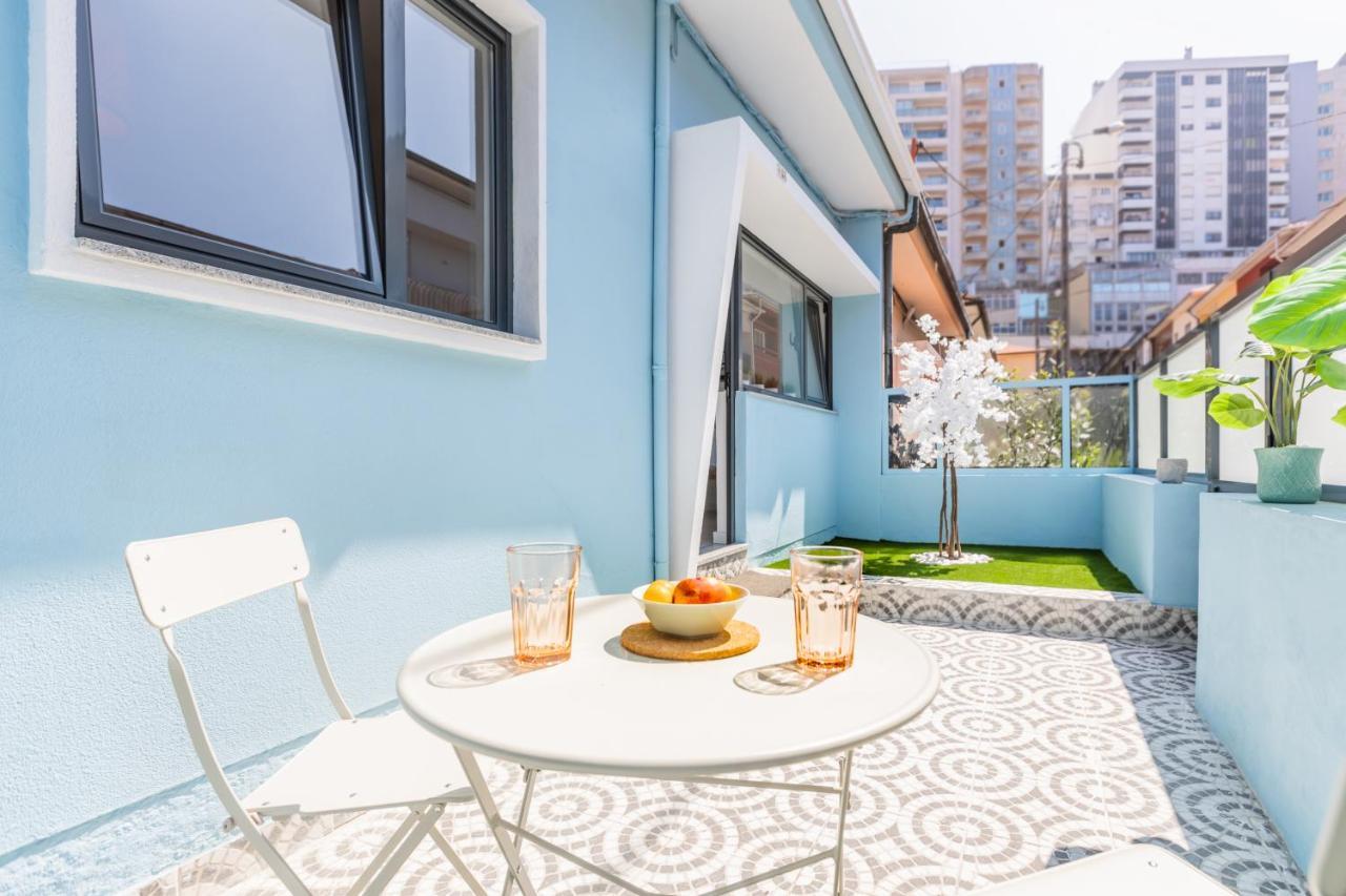 Casa Azul At Jardim Do Morro By Bnbird บีลาโนวาเดกายา ภายนอก รูปภาพ